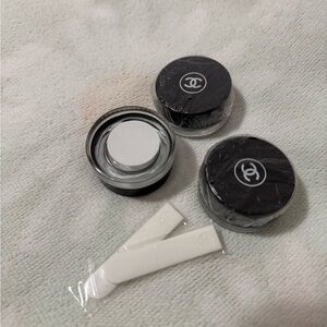 CHANEL Black and White Cosmetic Jar 1 only